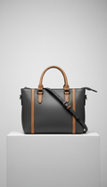 Sleek Leather Crossbody Urban Mist